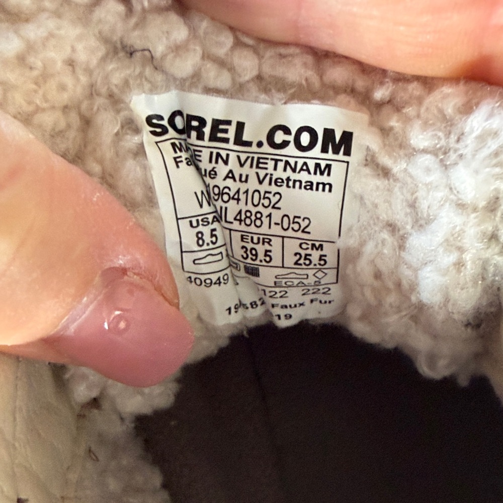 Sorel Gray Waterproof Suede Ankle Boots - Picture 8 of 10